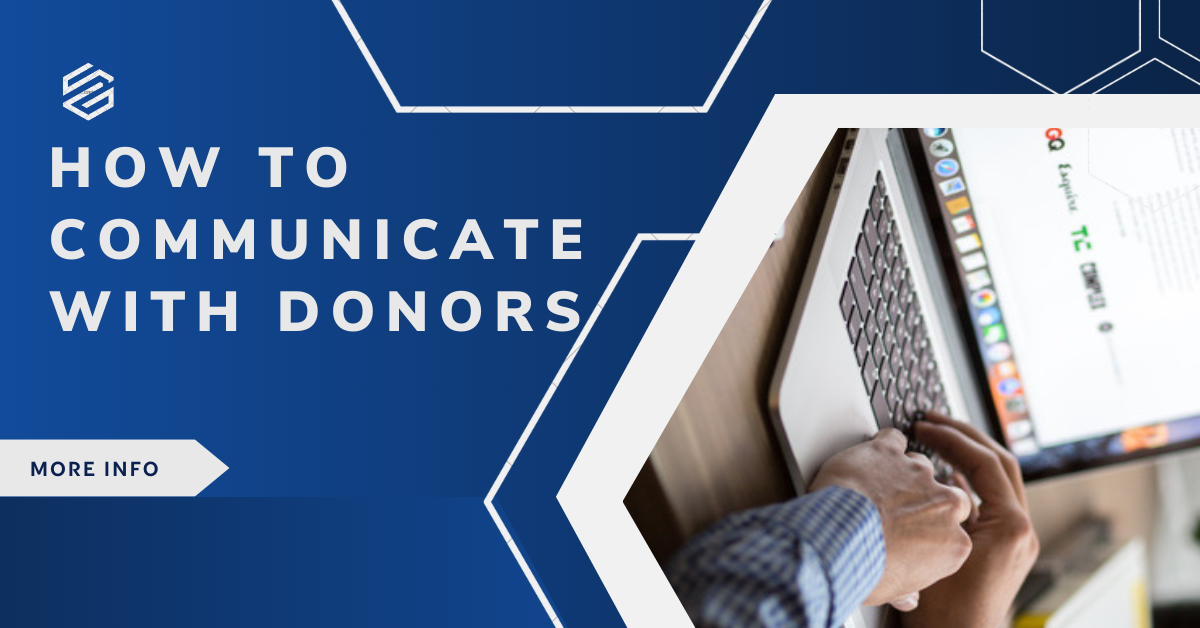 How to communicate with donors